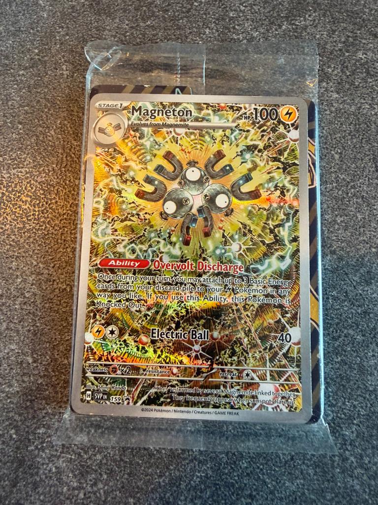 Magneton Pokémon promo svp 159 Sealed, Ophalen of Verzenden, Zo goed als nieuw
