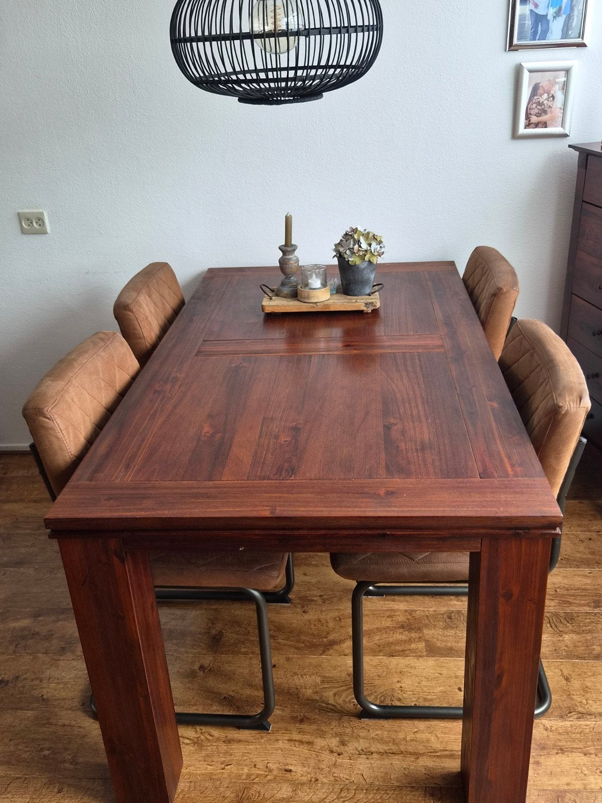 eettafel  met stoelen, Ophalen, 4 tot 6 stoelen