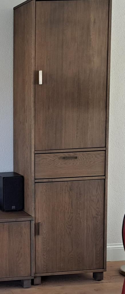 Eikenhouten-look opbergkast, Ophalen, Henders en Hazel-look van 10 jaar geleden, 200 cm of meer, 50 tot 100 cm