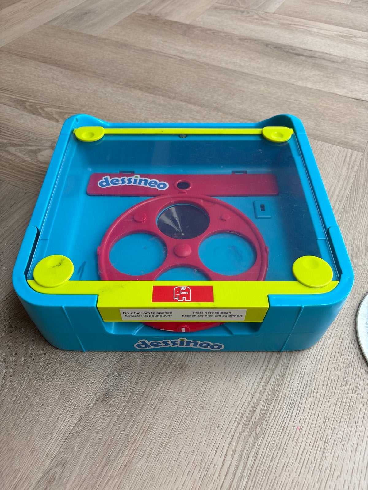 Jumbo Dessineo Tekentafel met Licht en Tekensjablonen, Ophalen, Gebruikt, Knutselen, Met licht
