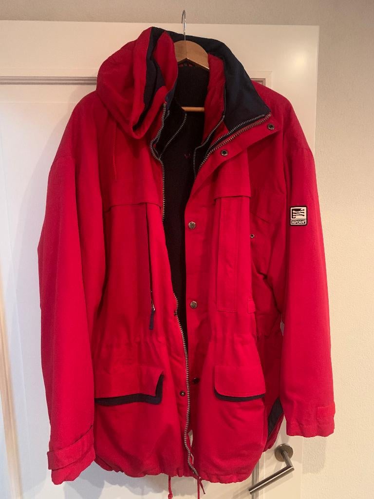 Lekkere outdoor jas, Kleding | Heren, Ophalen of Verzenden, Zo goed als nieuw, Maat 56/58 (XL), Rood