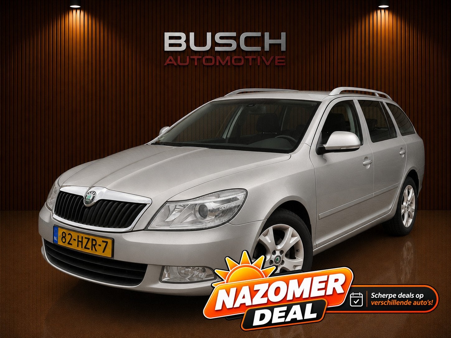 Skoda Octavia Combi 1.8 TSI Elegance AUTOMAAT | APPLE CARPLA, Dealer onderhouden, Gebruikt, 4 cilinders, Parkeersensor