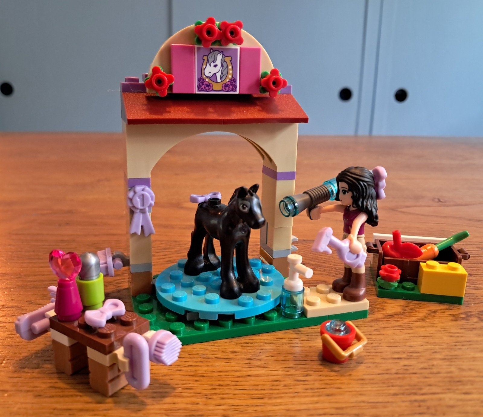 Lego friends veulen wasplaats, Lego, Friends, Ophalen of Verzenden, Zo goed als nieuw