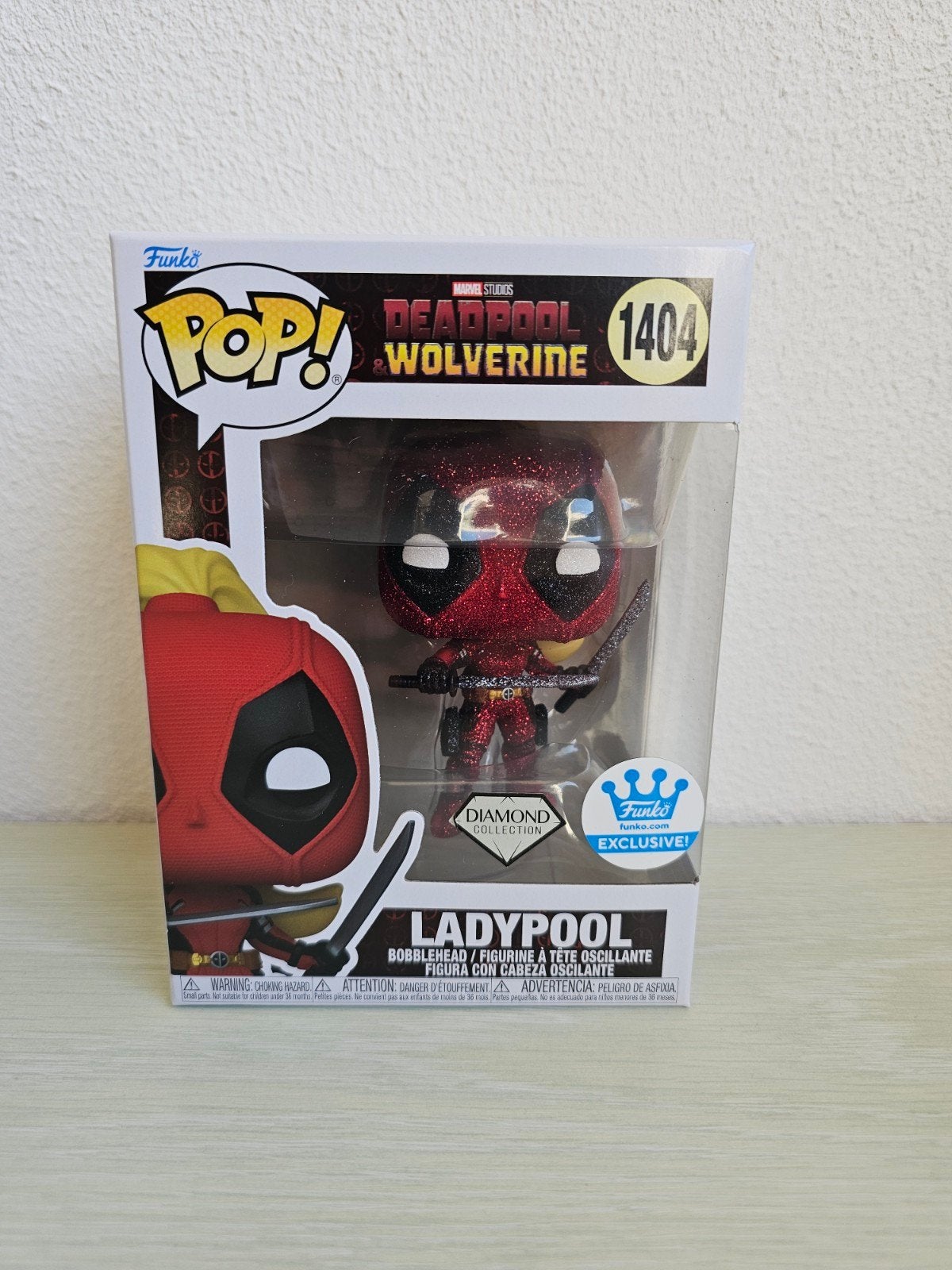 SUMMER SALE! Ladypool Diamond Funko Exclusive - 1404, Verzamelen, Poppetjes en Figuurtjes, 21 Holborn Viaduct, London, EC1A 2DY