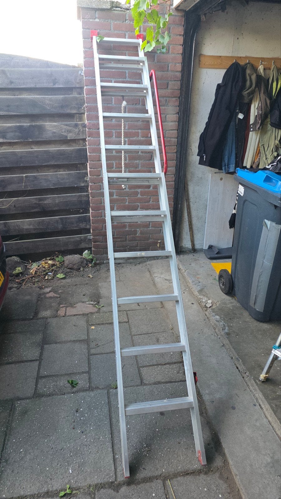 Alluminium zoldertrap, Ophalen, Gebruikt, Minder dan 2 meter