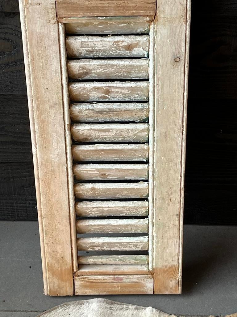 Antieke houten luik, decoratief, Ophalen of Verzenden, Zo goed als nieuw