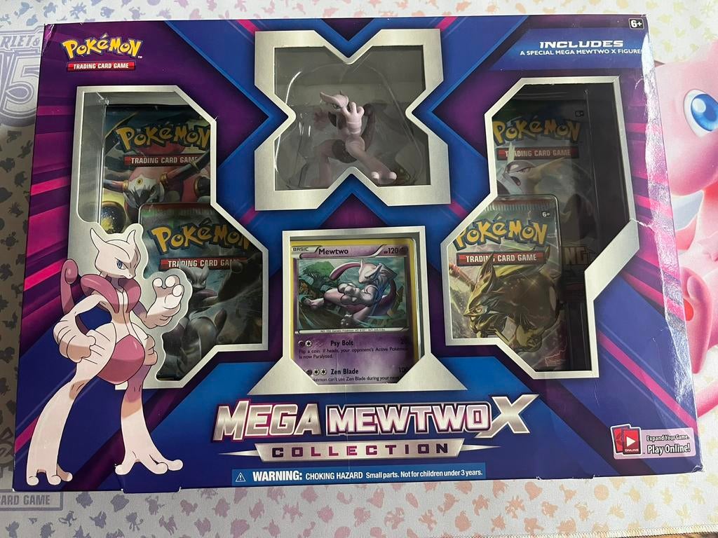 Pokémon Mega Mewtwo X Collection Box, Ophalen of Verzenden, Nieuw, Overige typen
