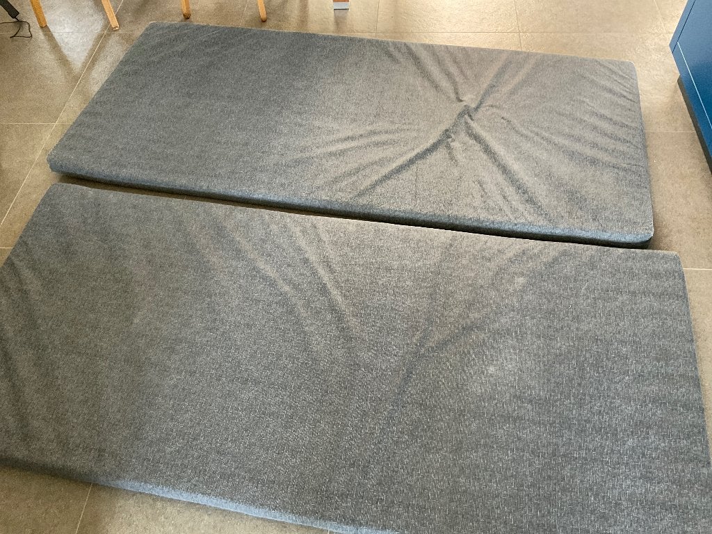 2x Matras 90x200, Huis en Inrichting, Ophalen, 90 cm, Eenpersoons, Zo goed als nieuw