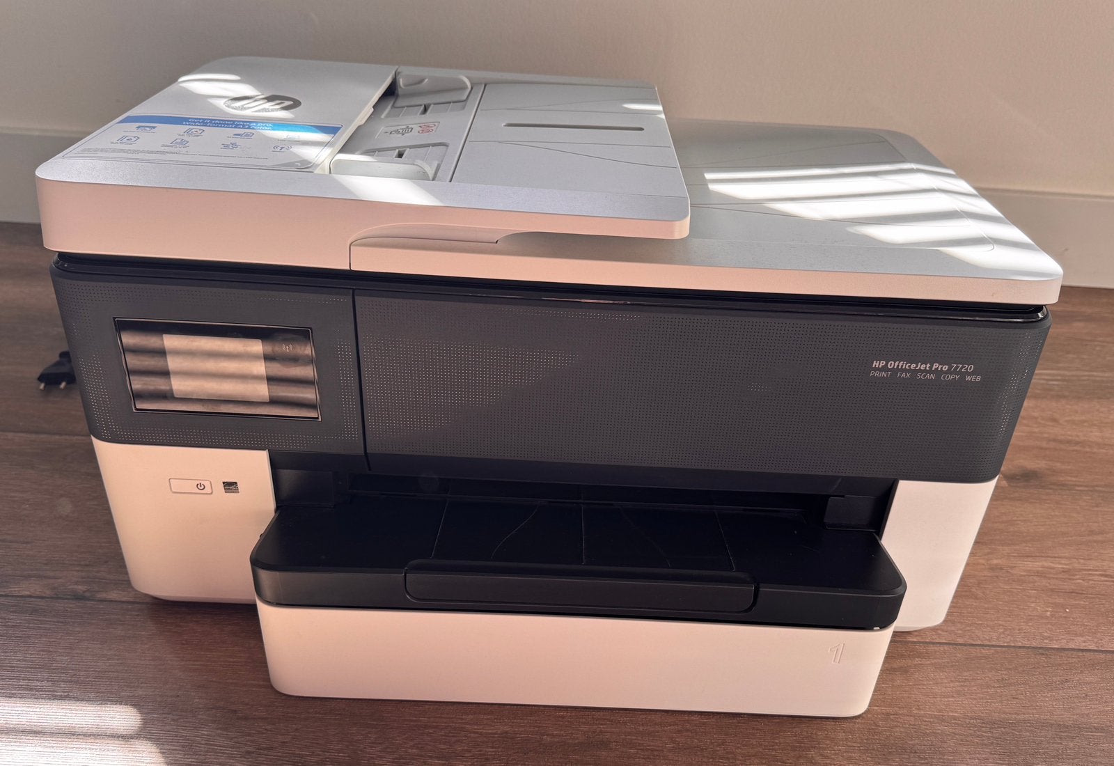 HP Officejet Pro 7720 printer, Computers en Software, Printers, Gebruikt, Inkjetprinter, All-in-one, Draadloos