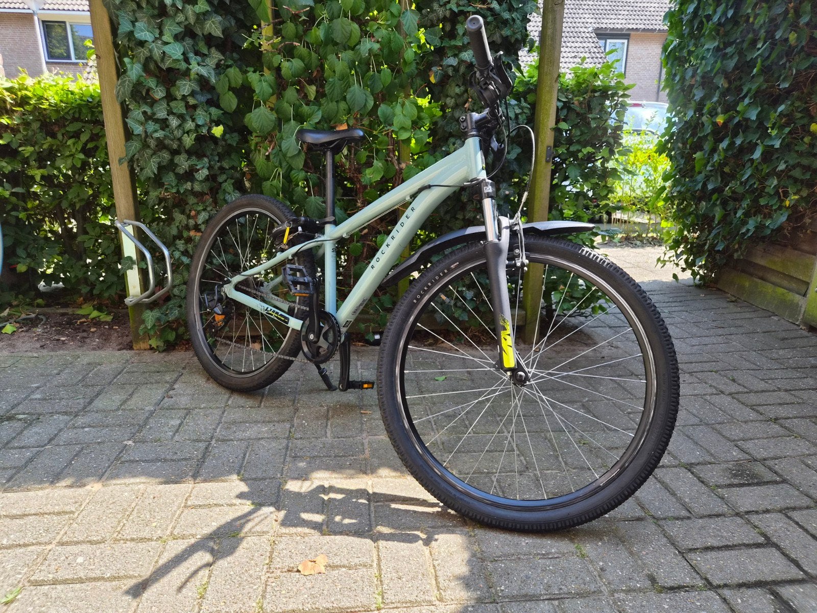 Rockrider ST 500 kinderfiets 26 inc, Fietsen en Brommers, Ophalen, 24 inch of meer, Gebruikt, Velgrem