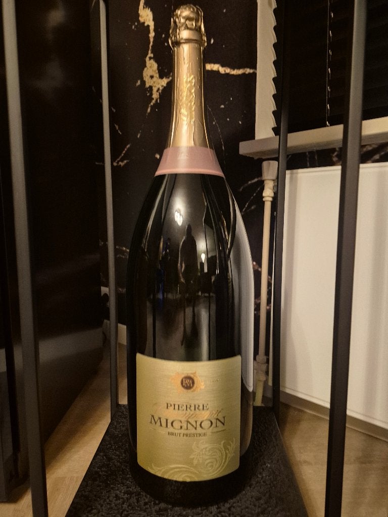 Champagne Pierre Mignon Grand Cru Brut Prestige 9 liter, Verzamelen, Wijnen, Ophalen, Frankrijk, Nieuw, Champagne