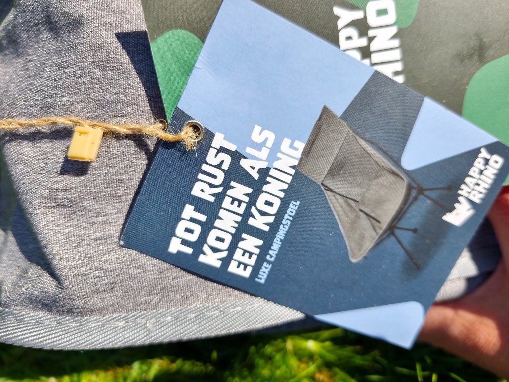 Campingstoel, Ophalen, Zo goed als nieuw, Campingstoel