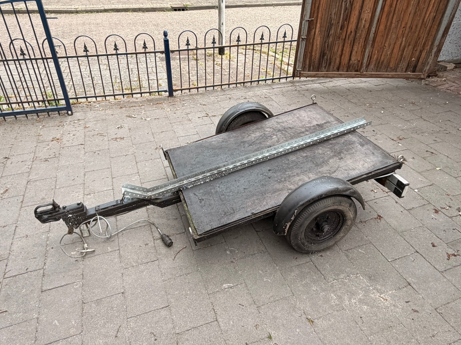 Transport aanhanger, Ophalen