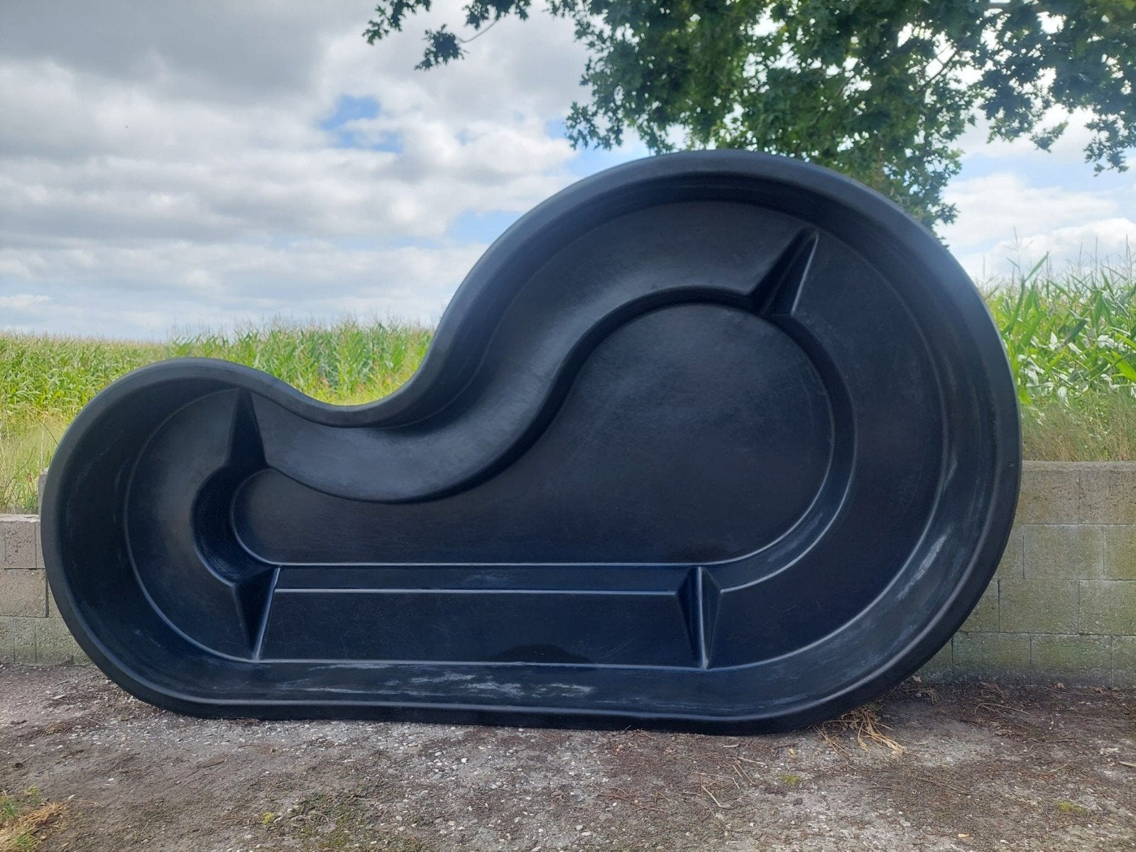 Grote Polyester Vijver ( 400 cm X 230 cm X 60 cm ), Ophalen of Verzenden