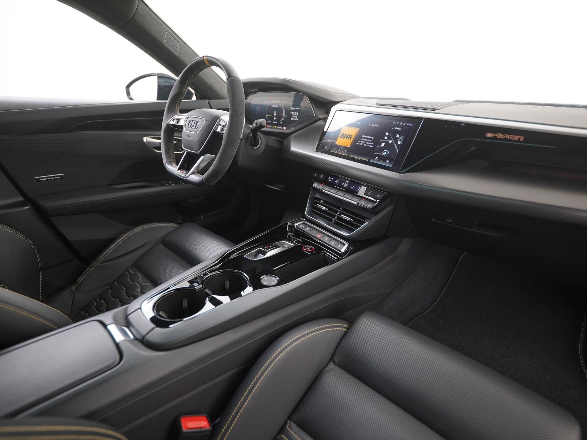 Audi e-tron GT RS 93 kWh 600pk | B&O | HUD | Stoelmassage |, Auto's, Automaat, 12 maanden, Zwart, E-tron GT