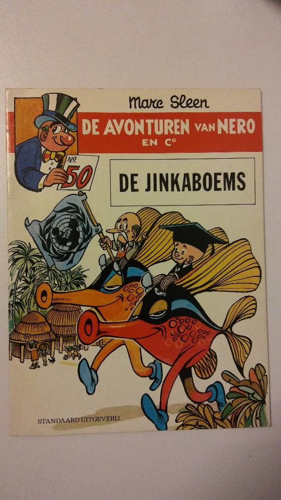 De avonturen van Nero 50 de Jinkaboems Marc Sleen strip, Eén stripboek, Ophalen of Verzenden, Gelezen