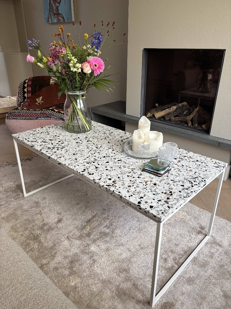 Bolia salontafel terrazzo, Ophalen, 100 tot 150 cm, 50 tot 100 cm, Zo goed als nieuw