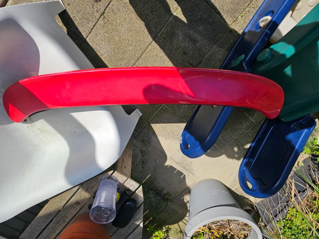 Spoiler Mazda MX3 V6 Lamborghini Rosso parelmoer., Ophalen