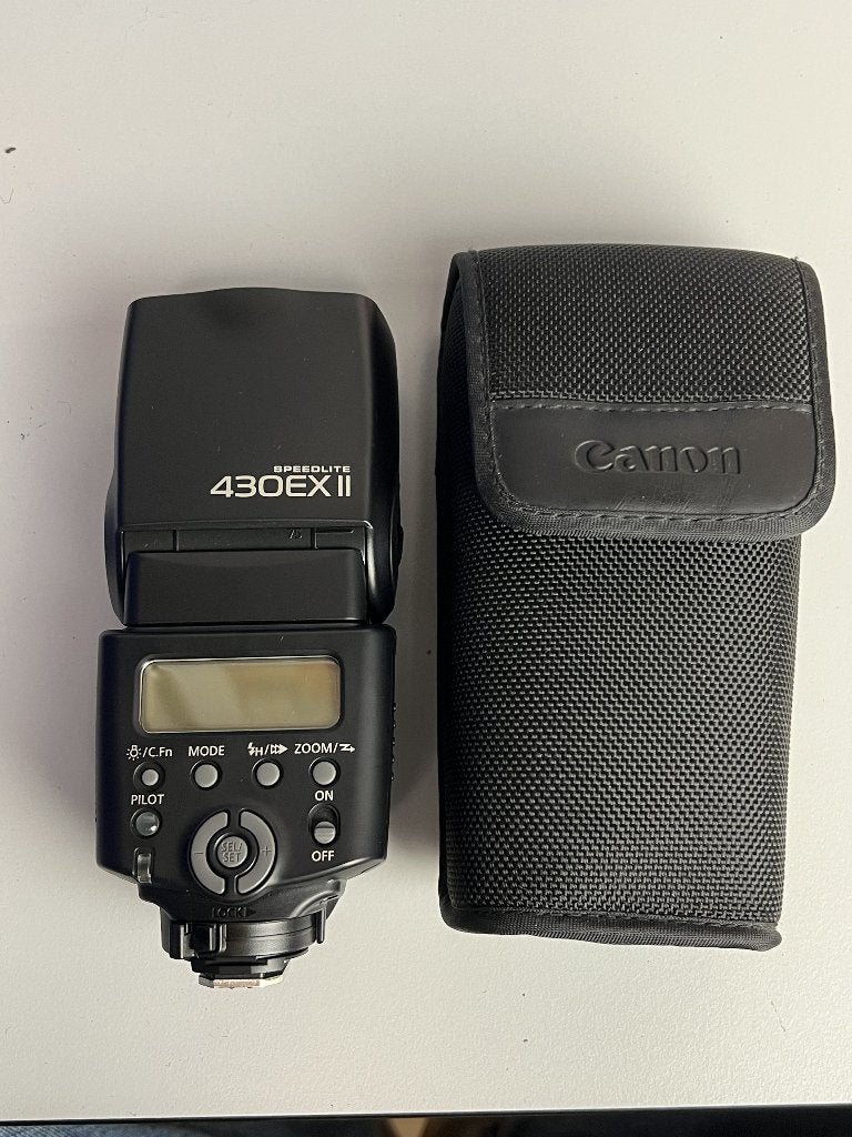 canon speedlite 430EX II flitser, Audio, Tv en Foto, Fotografie | Flitsers, Ophalen, Canon, Canon, Canon