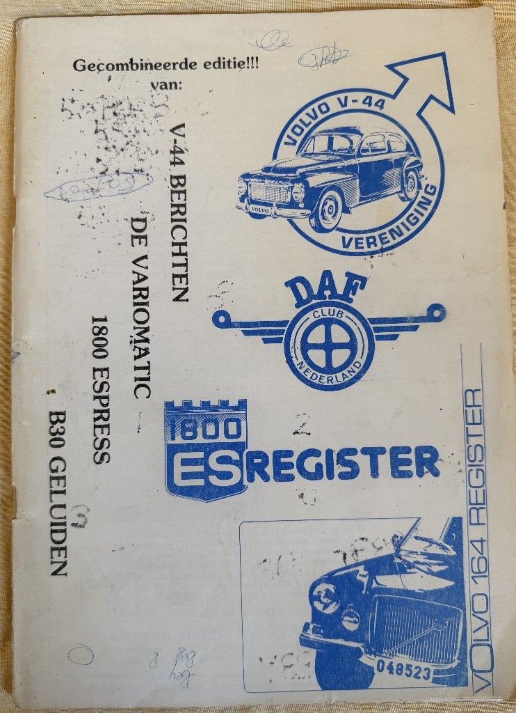 VOLVO TIJDSCHRIFT 1983  ORGAAN VAN DE VOLVO V-44 VERENIGING, Ophalen of Verzenden, Gelezen, Volvo