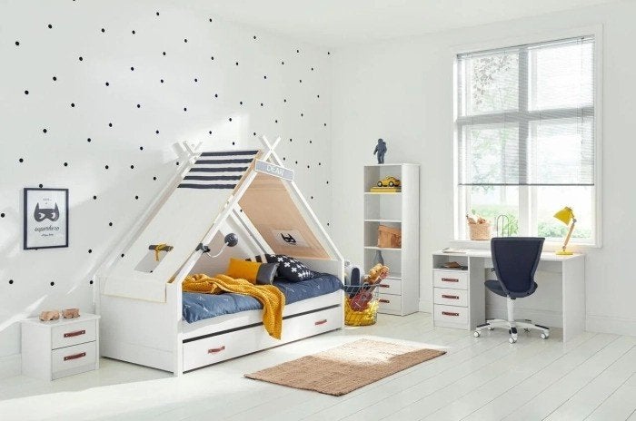 COOL KIDS TIPI bed met lade, Ophalen, Gebruikt, 180 cm of meer, 85 tot 100 cm