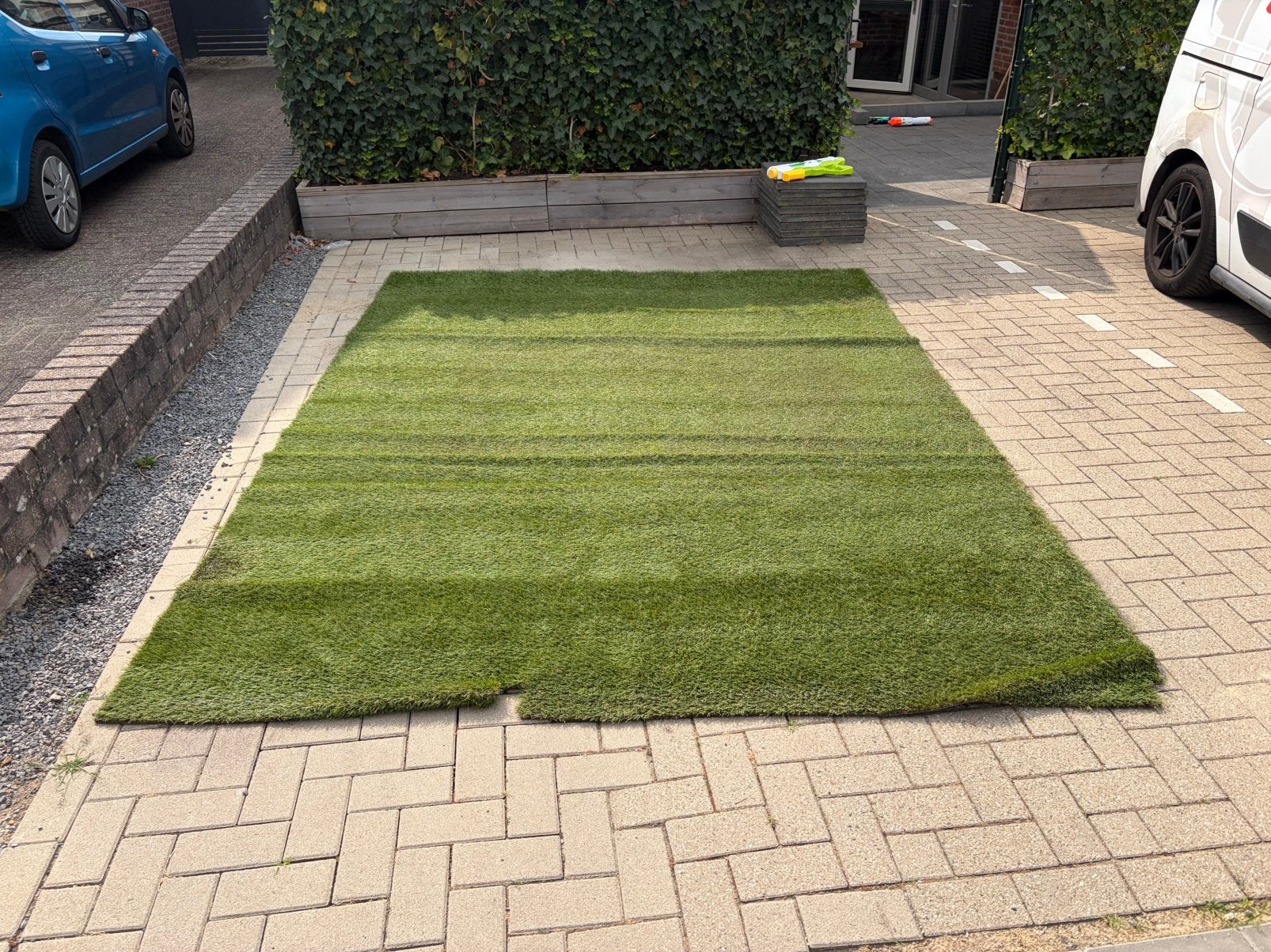 Kunstgras mat 240x320, Ophalen, Zo goed als nieuw