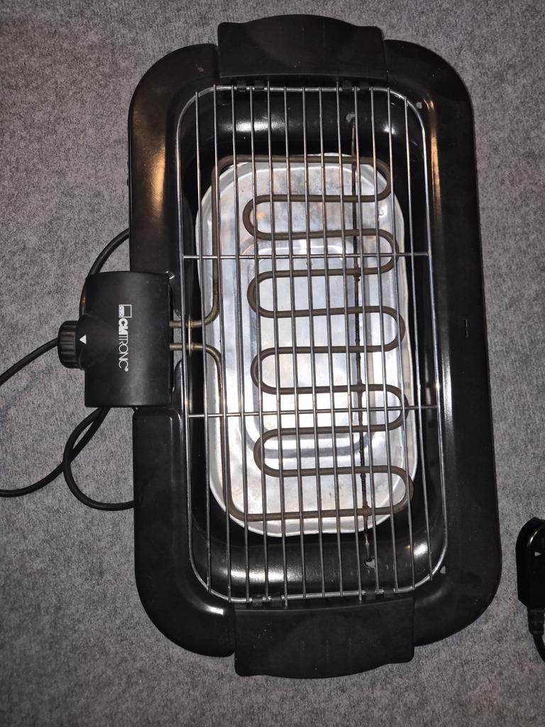 Clatronic elektrische tafelgrill - Compact en handig, Ophalen, Gebruikt, Clatronic