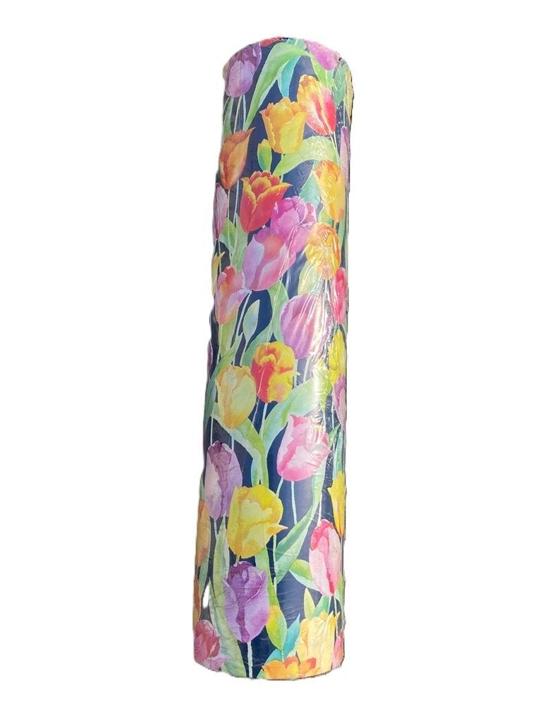 INPAKPAPIER CADEAUPAPIER ROL 220 meter 57 CM TULPEN, -, -, Nieuw, Ophalen of Verzenden