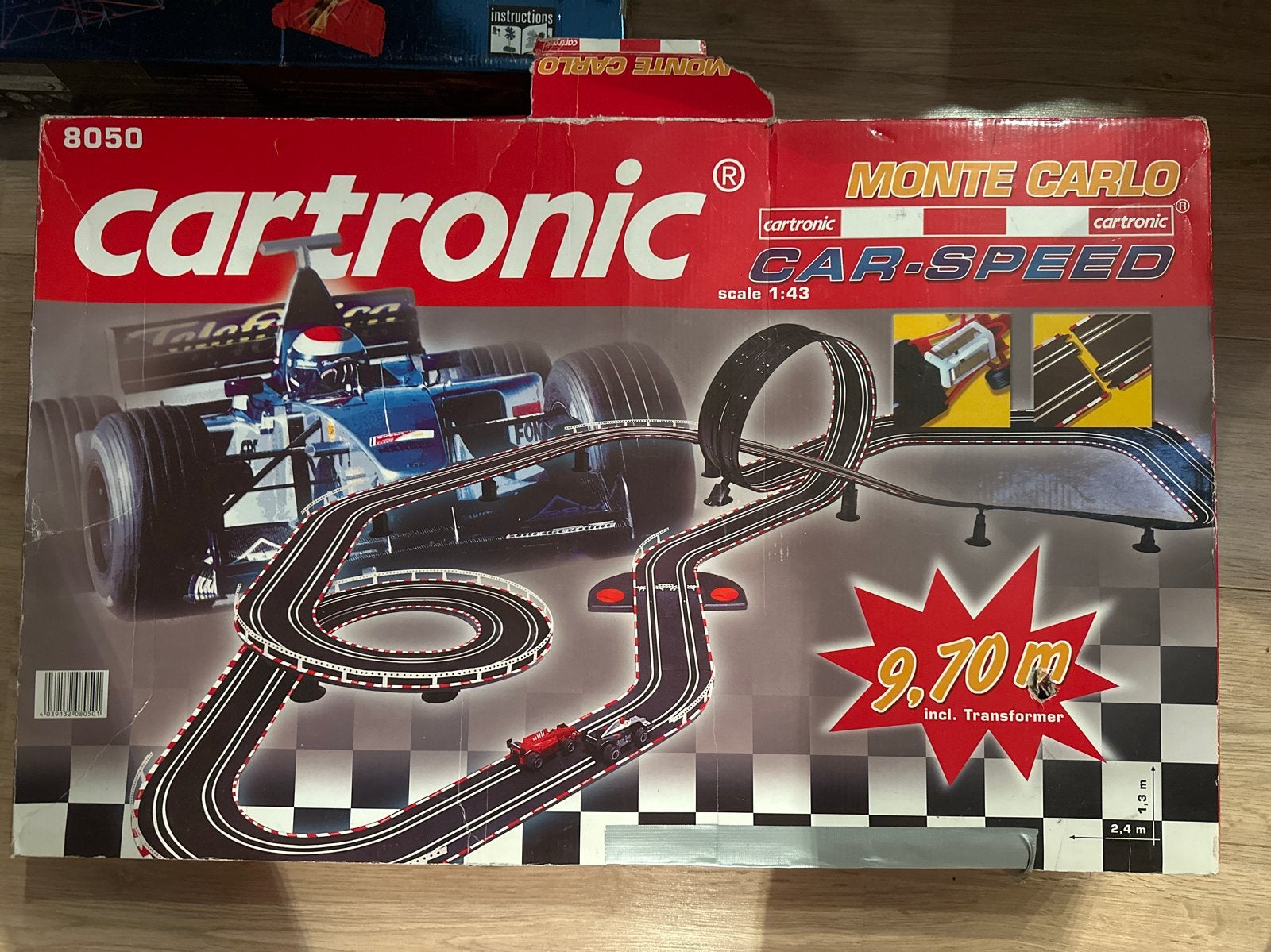 Cartronic Monte Carlo Racebaan - Complete Set, Ava, 6851cd, Elektrisch, Ophalen