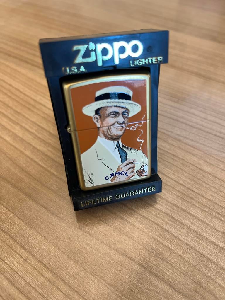 Zippo aansteker Camel sigaretten reclame, Ophalen of Verzenden, Nieuw, Aansteker