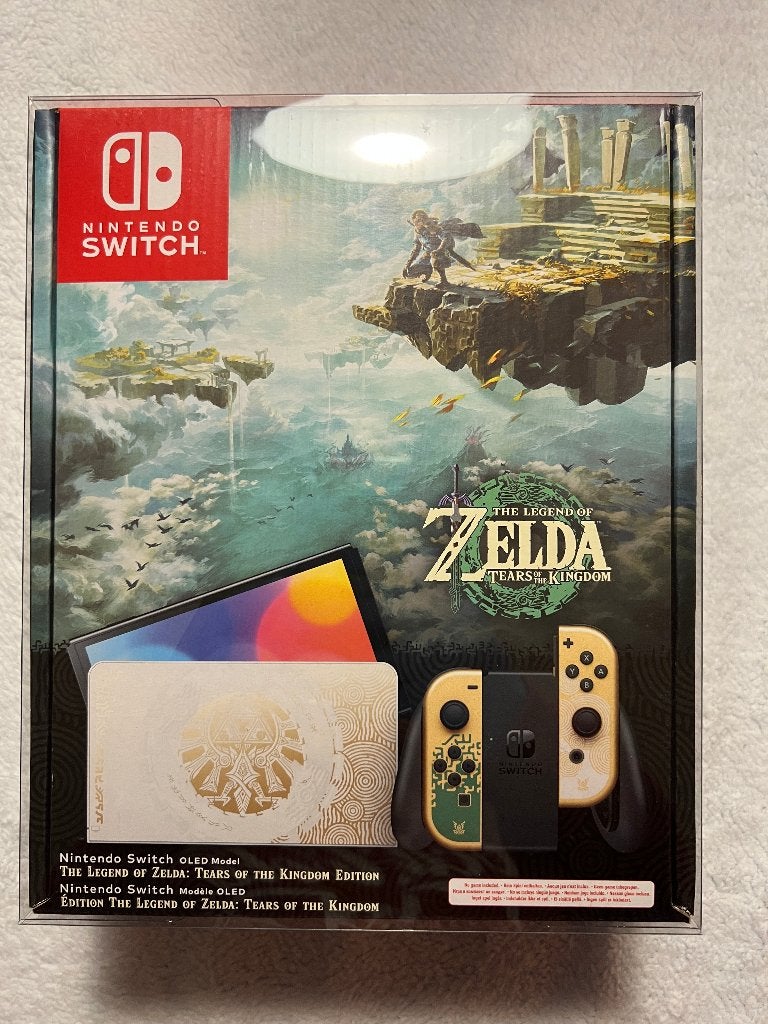 Zelda: Tears of the Kingdom Limited Edition Switch Console, Ophalen of Verzenden, Nieuw, Met 1 controller, Switch OLED