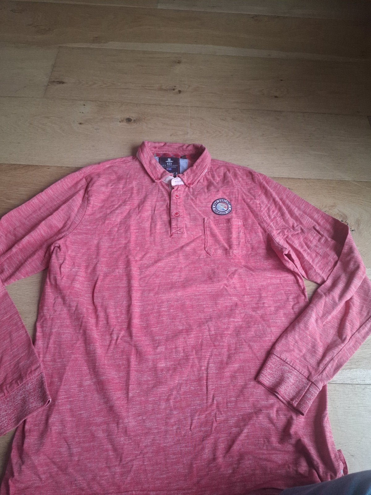N.Z.A. New Zealand Auckland Polo Shirt XXL Rood, Ophalen of Verzenden