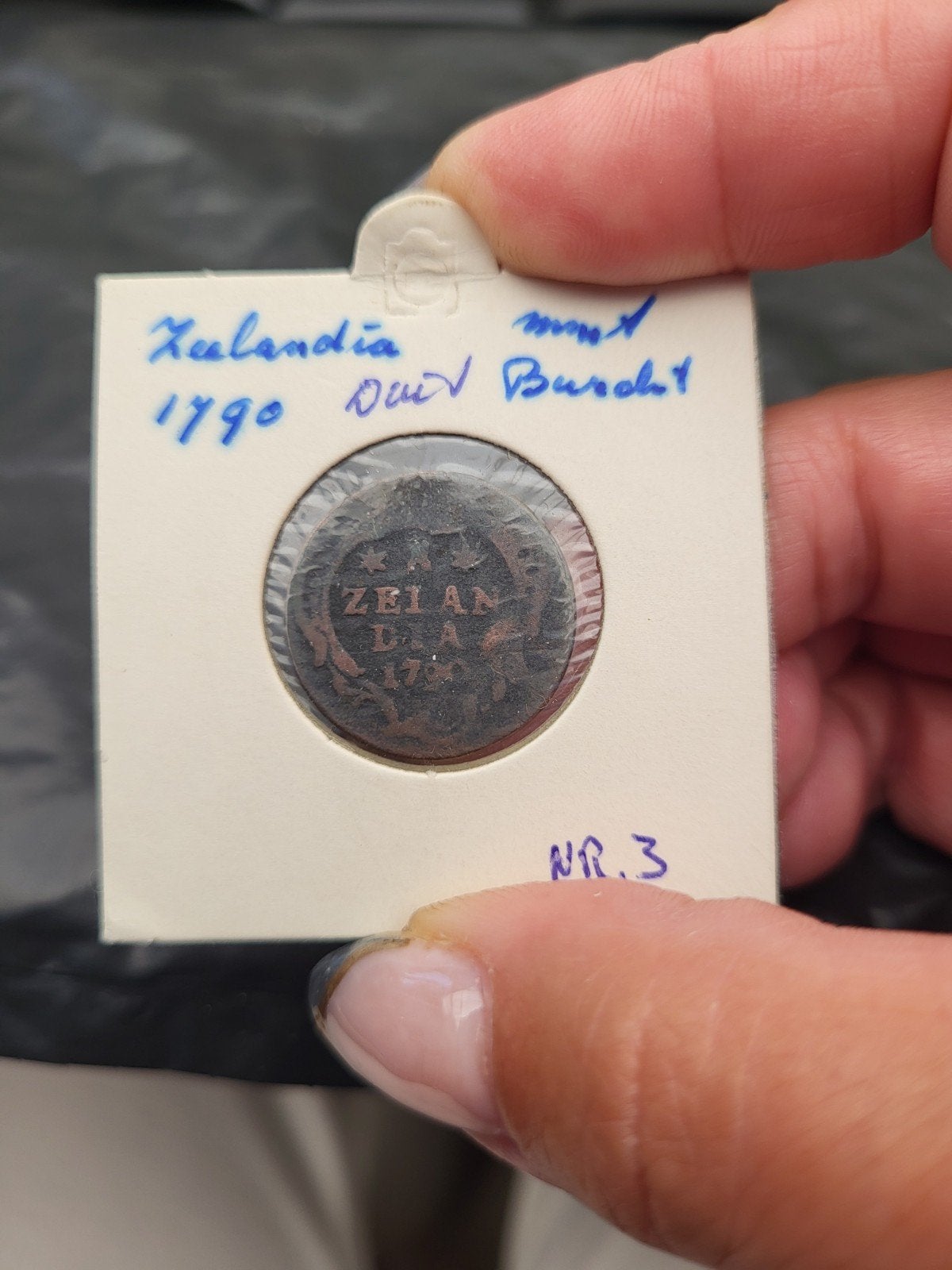 Zeelandia Duit 1790 (1), Postzegels en Munten, Ophalen of Verzenden, Vóór koninkrijk, Overige waardes