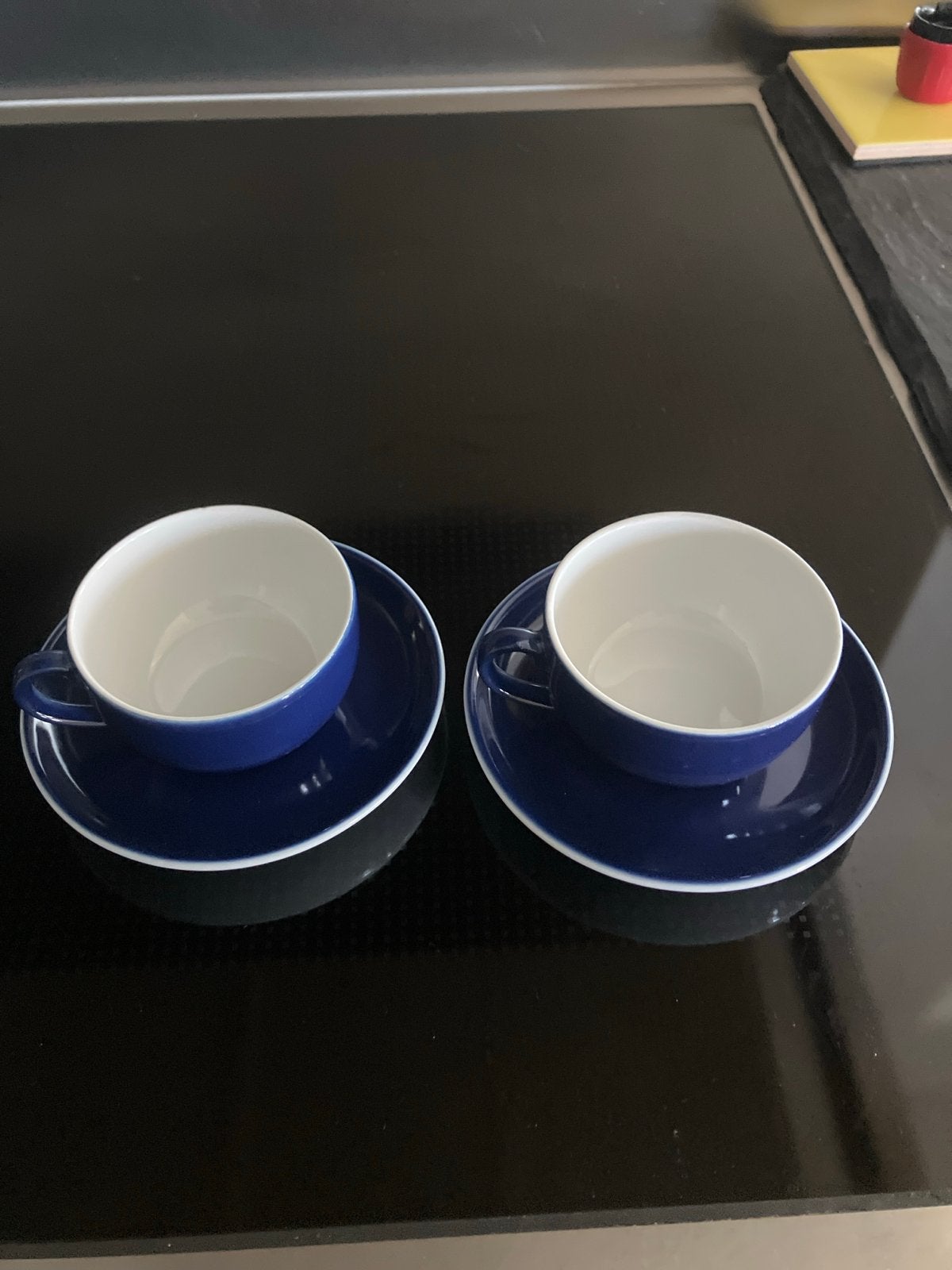Maison d'Orange kop en schotel set - 2 stuks, Overige merken, Keramiek, Ophalen of Verzenden, Zo goed als nieuw