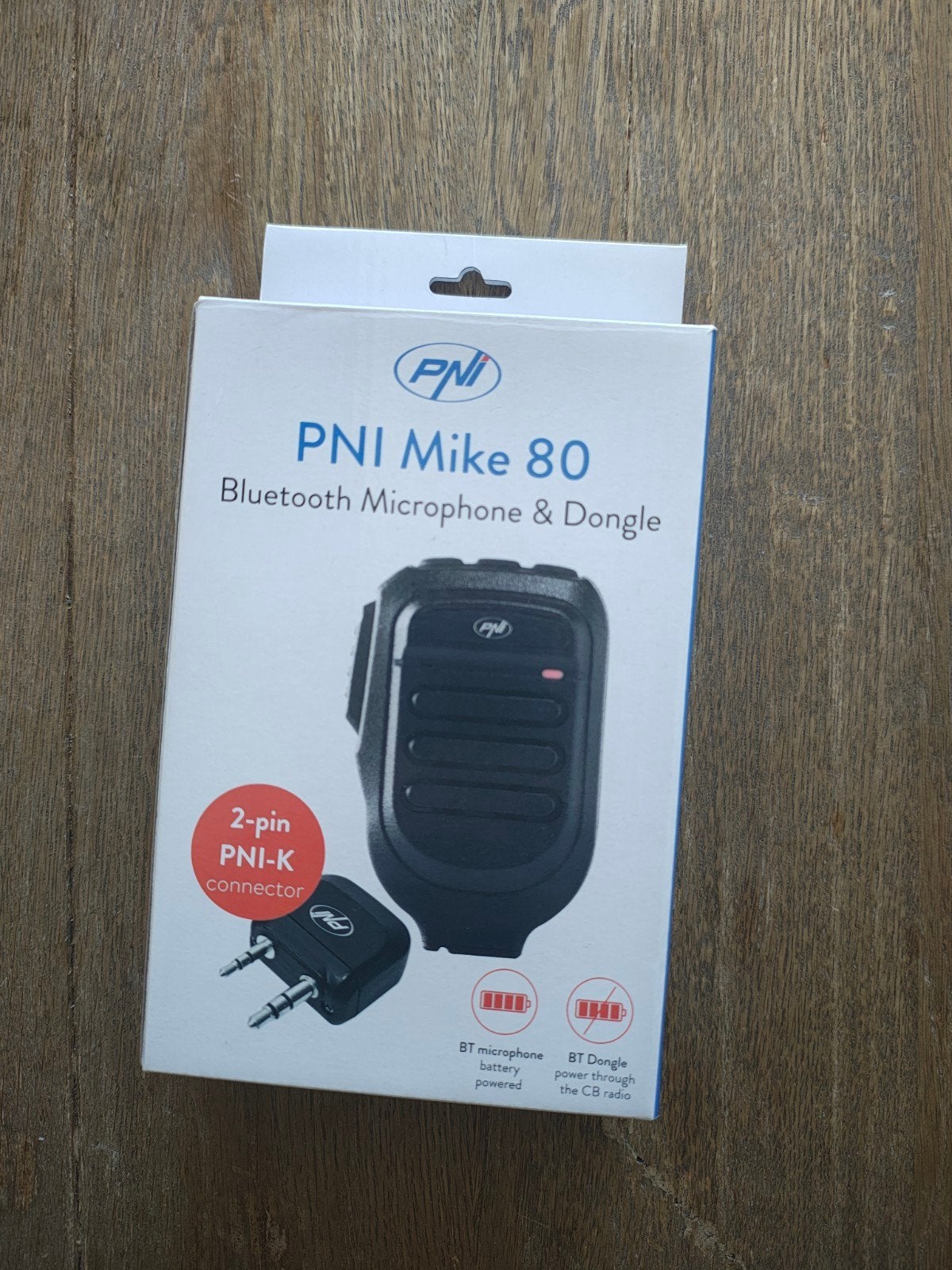 PNI Mike 80 Bluetooth Microfoon & Dongle 2-pin PNI-K, Minder dan 2 km, Nieuw, Ophalen of Verzenden, Handsfree-functie