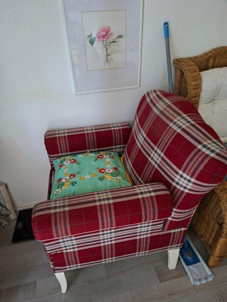 stoelen, Huis en Inrichting, Ophalen, Gebruikt, Rood, Eén
