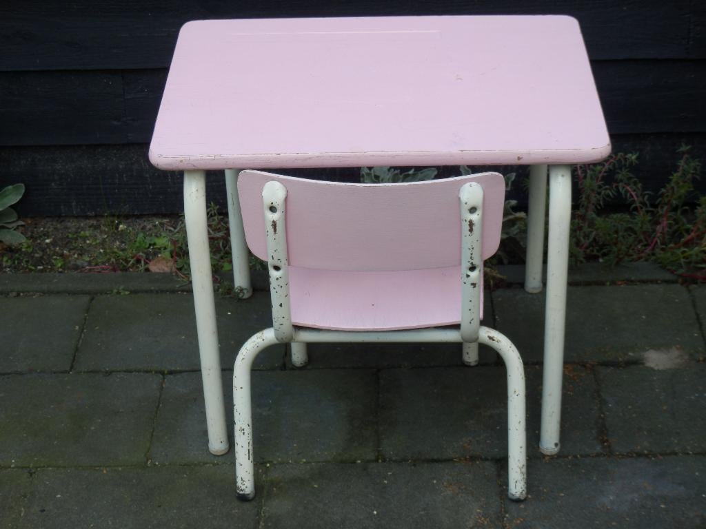 kindertafeltje en stoeltje, supersterk, Kinderen en Baby's, Kinderkamer | Tafels en Stoelen, Ophalen, Zo goed als nieuw, Tafel(s)