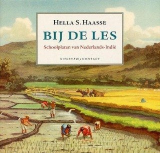 Hella S.Haasse - Bij de les - Schoolplaten  Nederlands-Indie, Ophalen of Verzenden, Zo goed als nieuw, Overige niveaus, Nederlands
