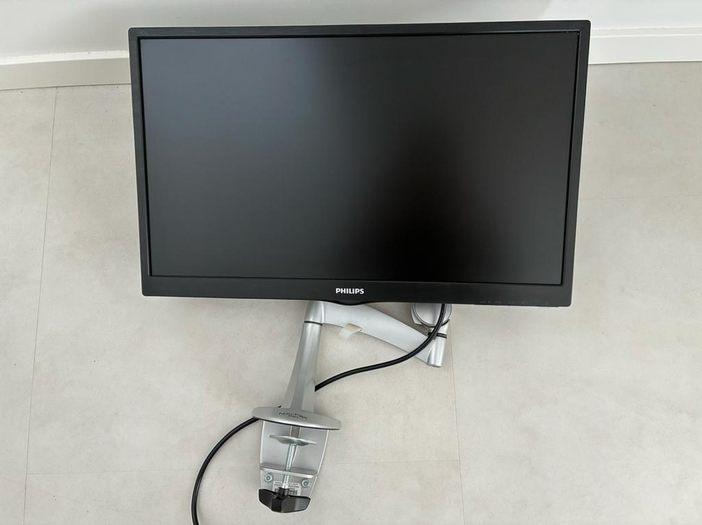 Philips Monitor + Ergotron Neo-Flex Monitorarm | Verstelbaar, Computers en Software, Monitoren, Zo goed als nieuw, 60 Hz of minder