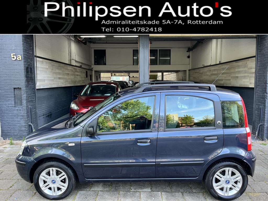 Fiat Panda 1.2 Edizione Cool Automaat (bj 2008), Auto's, Fiat, Gebruikt, Bedrijf, 19 km/l, Blauw