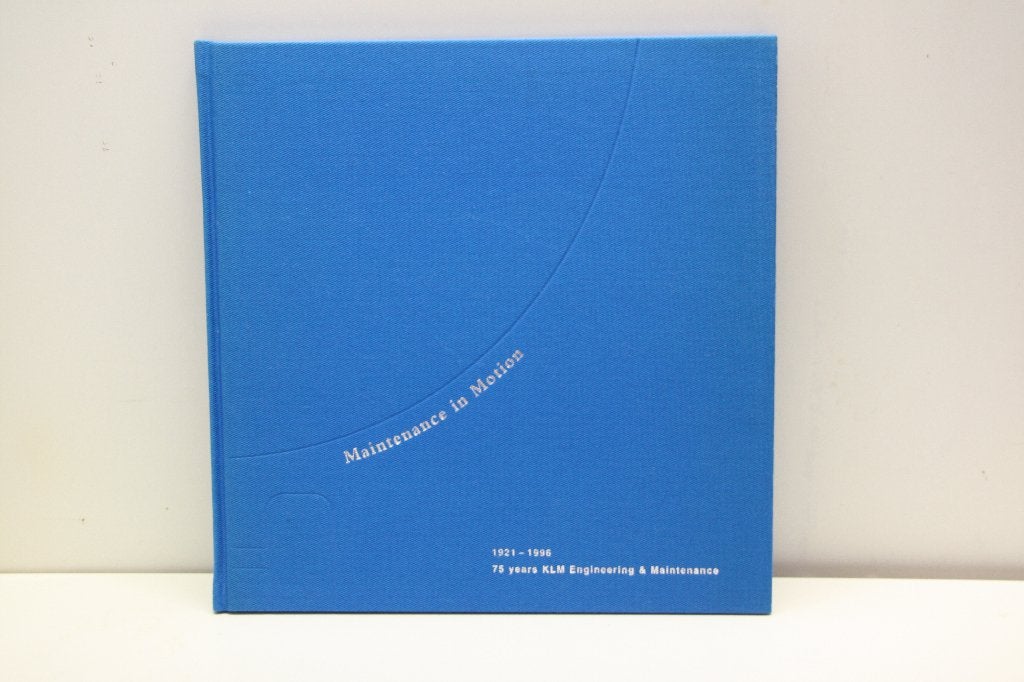 Maintenance in Motion: 75 jaar KLM. Nieuw., Boeken, Nieuw, Ophalen of Verzenden, Overige onderwerpen, Franz Wiiechmann