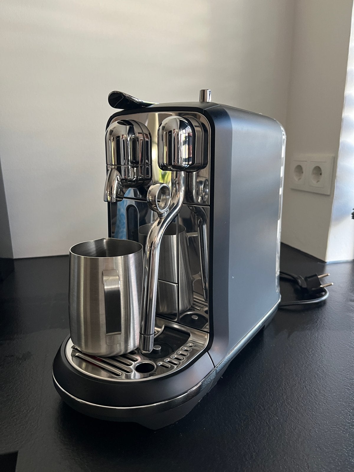 Nespresso Creatista Uno - Latte Art Koffiemachine, Stoompijpje, Koffiepads en cups, Koffiemachine, Ophalen of Verzenden