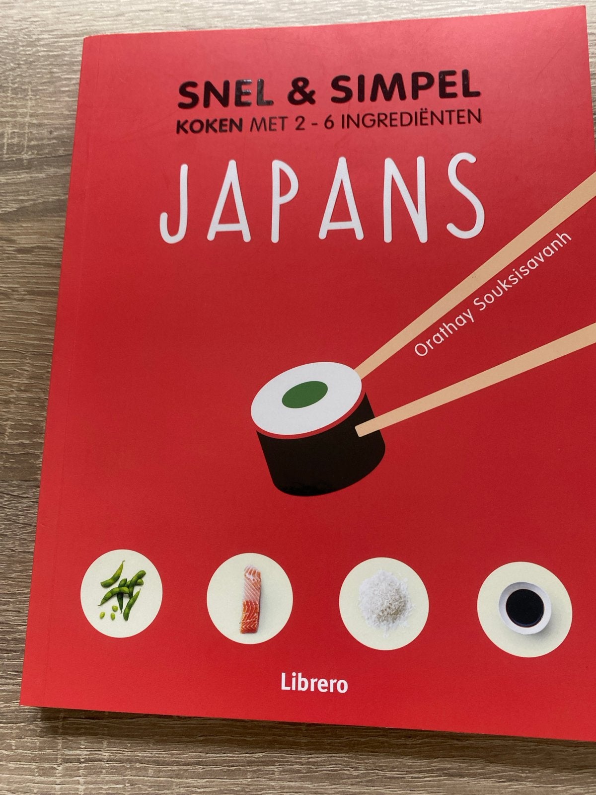 Snel & Simpel Japans Kookboek - Orathay Souksisavanh, Azië en Oosters, Voorgerechten en Soepen, Ophalen of Verzenden, Zo goed als nieuw