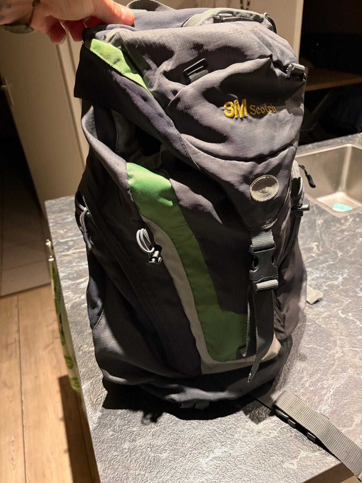 3M Scotch Wandelrugzak met regenhoes, Ophalen, Gebruikt, Rugzak
