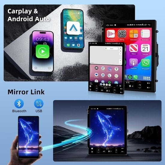 Android Autoradio – Multimedia Systeem – Navigatie Radio, Corvance B.V., Verzenden, Nieuw, Corvancebol@gmail.com