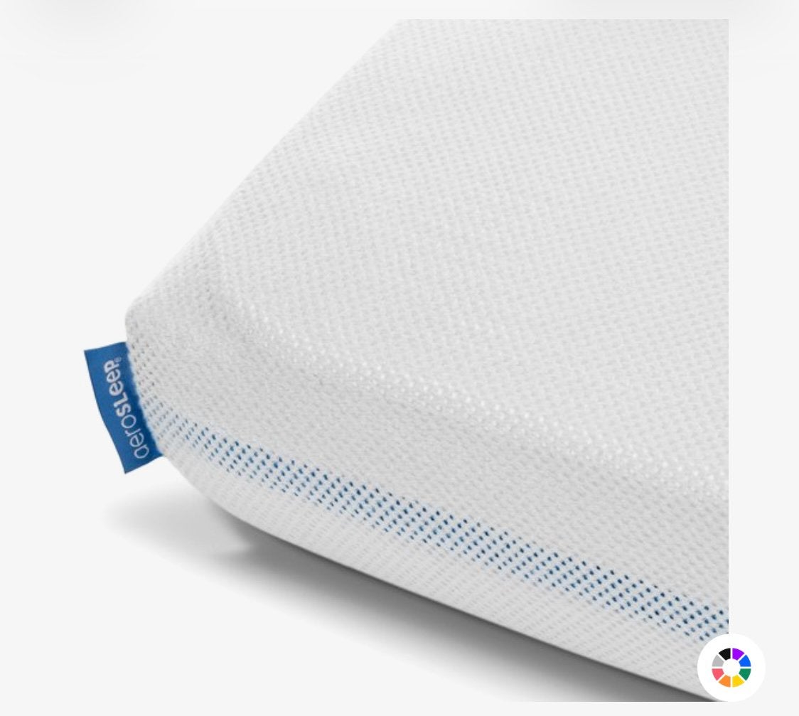 Aerosleep wieg hoeslaken 80x40, Kinderen en Baby's, Babywiegjes en Ledikanten, Ophalen of Verzenden, Zo goed als nieuw, Wieg