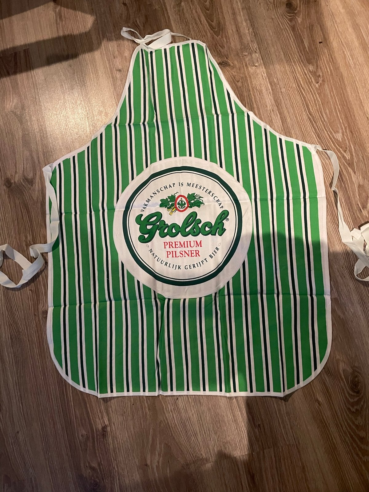 Grolsch Schort - Nieuw en Ongebruikt, Ophalen of Verzenden, Nieuw, Groen, Textiel