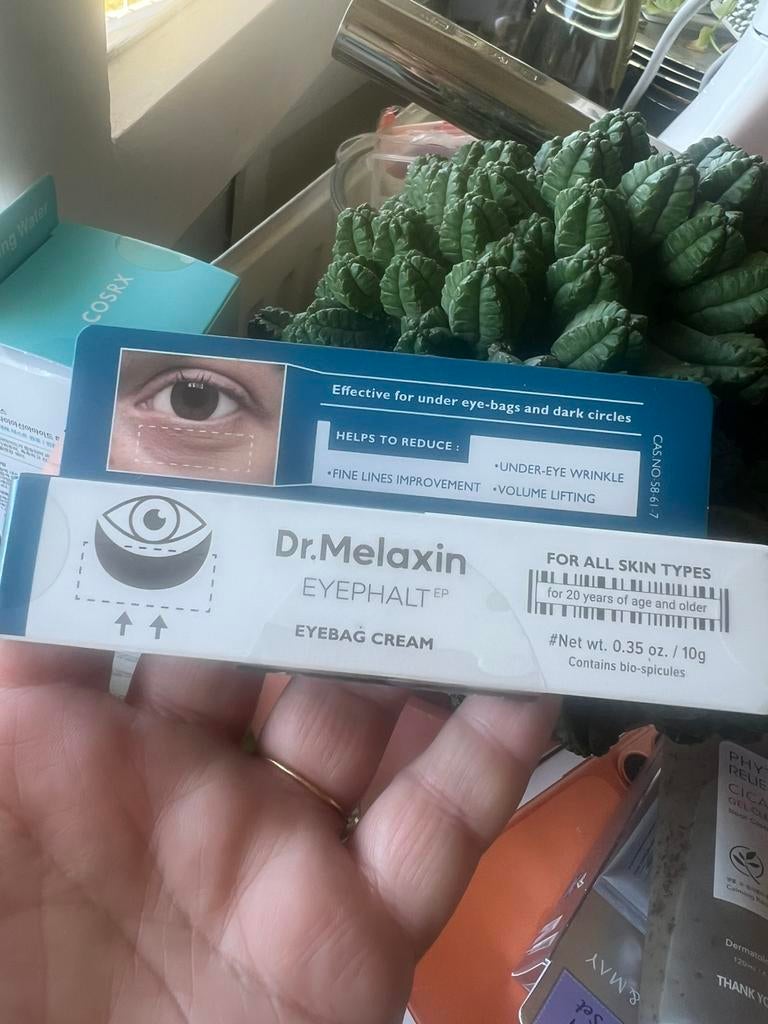 New- Dr.Melaxin Eyephalt Eyebag Cream, Ophalen of Verzenden, Nieuw, Gehele gezicht