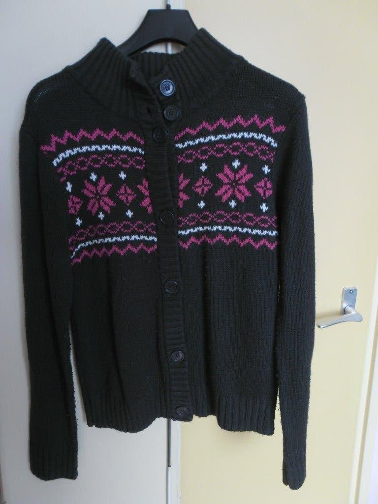 gedragen, maar goed dames vest. Maat M, Maat 38/40 (M), Ophalen of Verzenden, Grijs, Gedragen