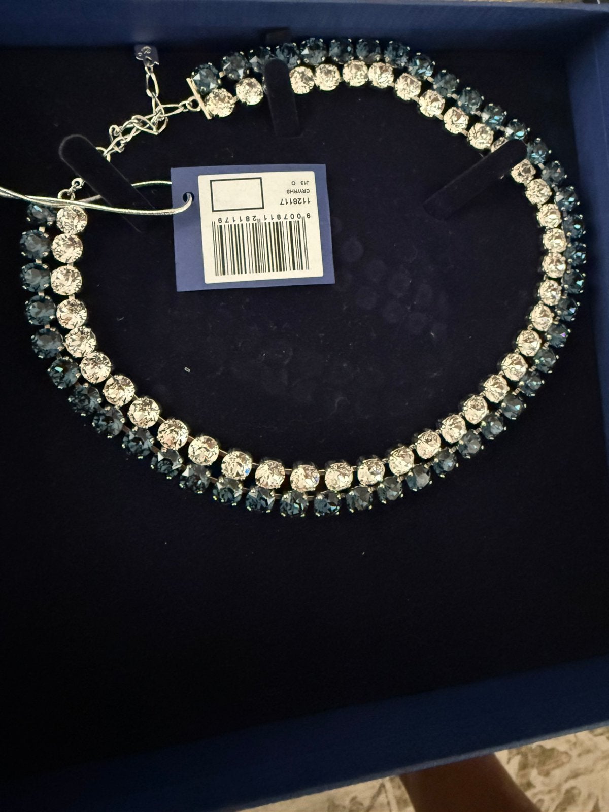 Swarovski ketting, Ophalen of Verzenden, Zo goed als nieuw